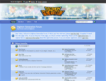 Tablet Screenshot of forum.digimon-generation.org